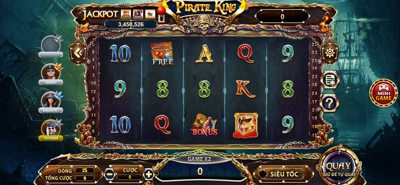Thông tin về game Pirate King tại 68gamebai
