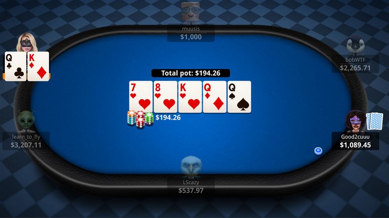 Luật chơi Poker Texas Hold'em thú vị cho bạn